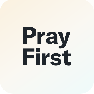 Pray First Logo